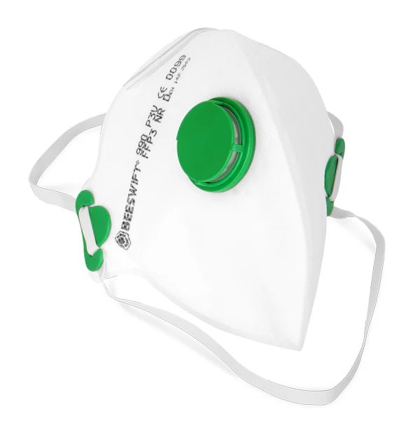 Beeswift Fold Flat P3 Valved Mask - (Pack of 20)