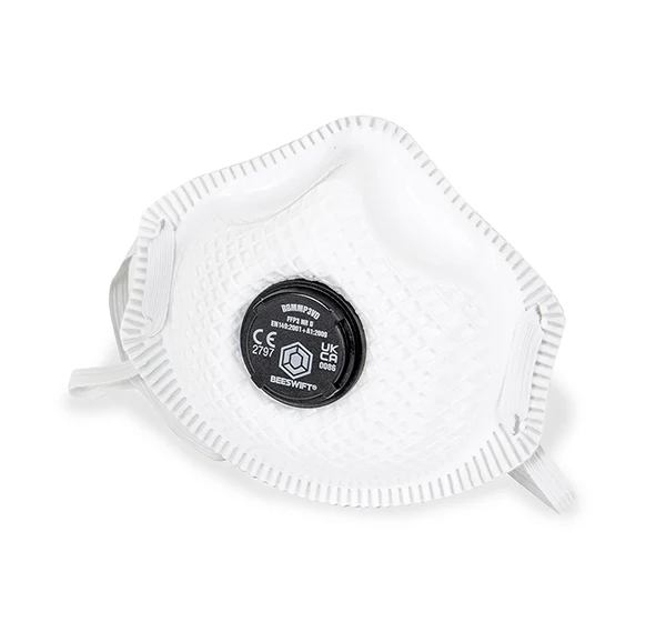 Beeswift Vented P3 Premium Mesh Cup Mask - (Pack of 5)