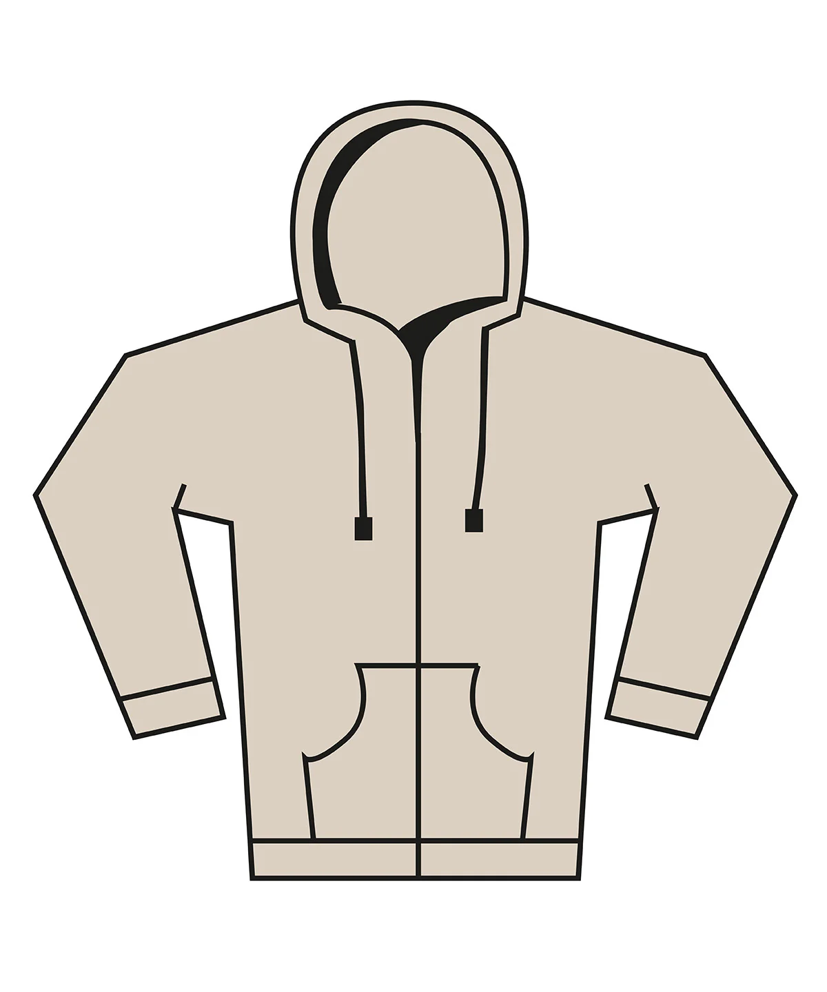 Bella Canvas Unisex Heavy Full-Zip Hoodie - BE157 - Image 4