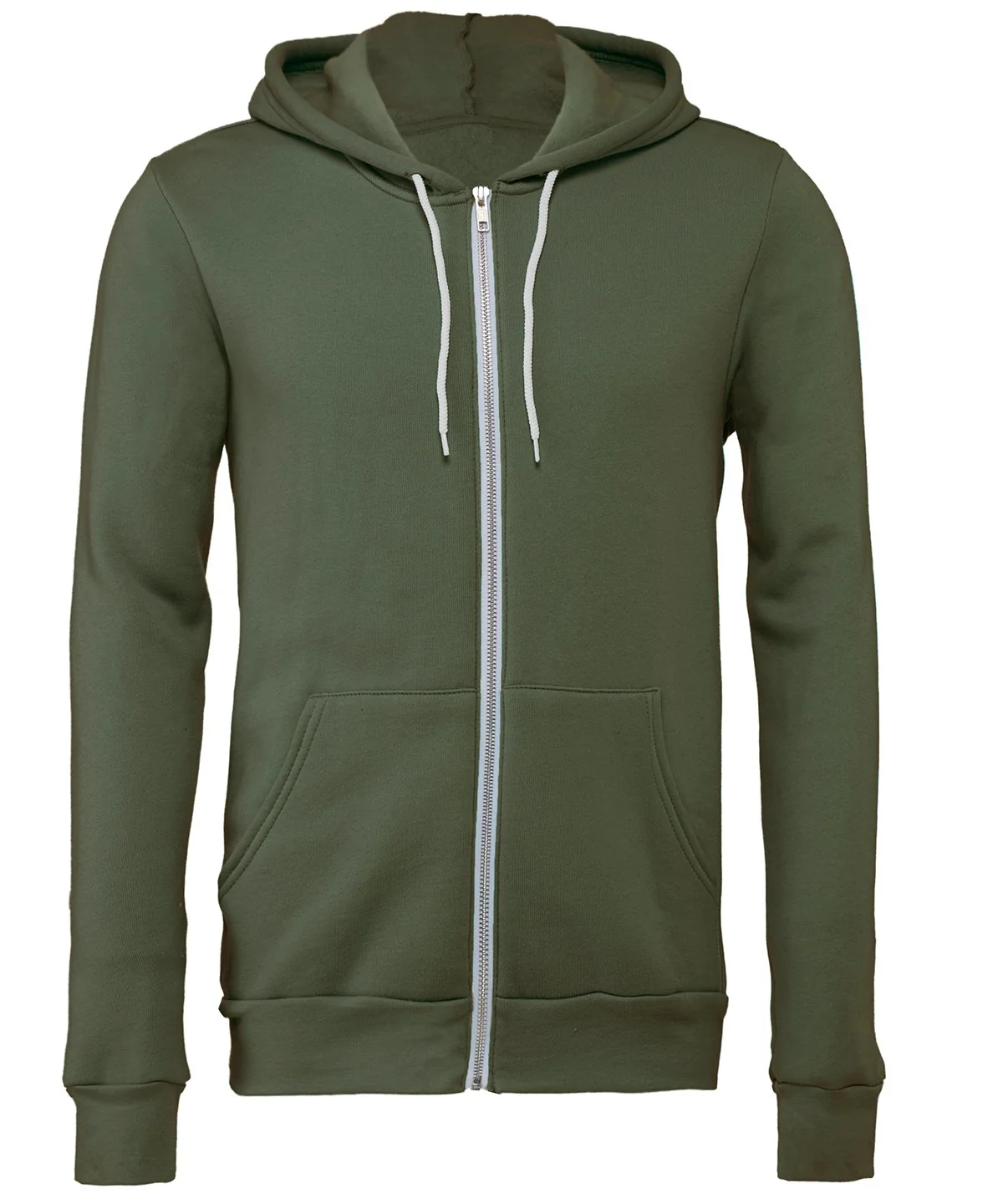 Bella Canvas Unisex Polycotton Fleece Full-Zip Hoodie - Image 32