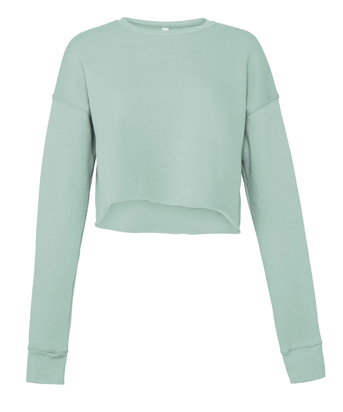 Bella Canvas Women's Cropped Crew Fleece Sweatshirt - Image 3
