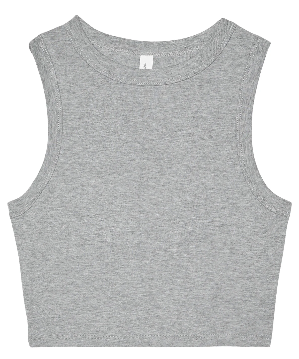 Bella Canvas Women's Micro Rib Muscle Crop Tank