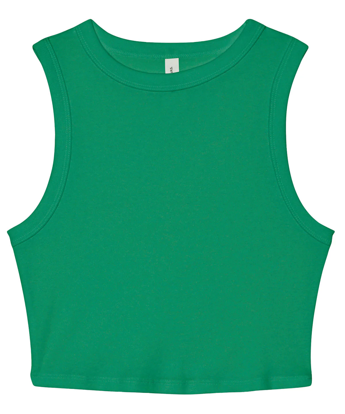 Bella Canvas Women's Micro Rib Muscle Crop Tank - Image 3