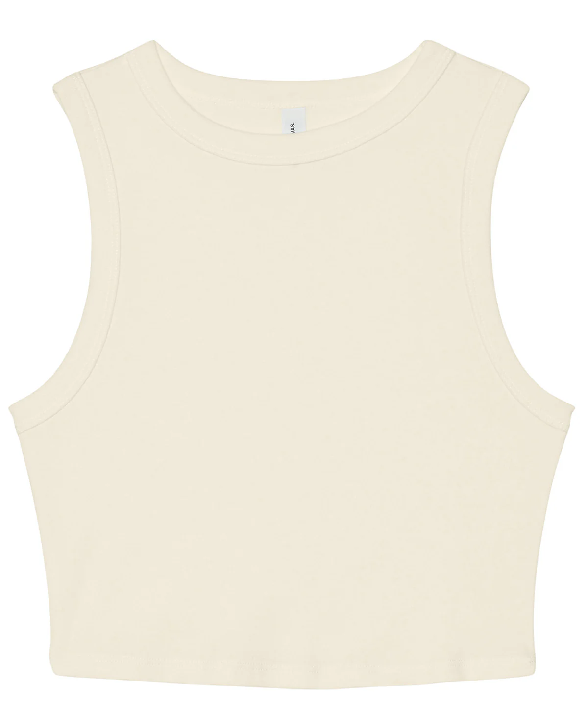 Bella Canvas Women's Micro Rib Muscle Crop Tank - Image 5