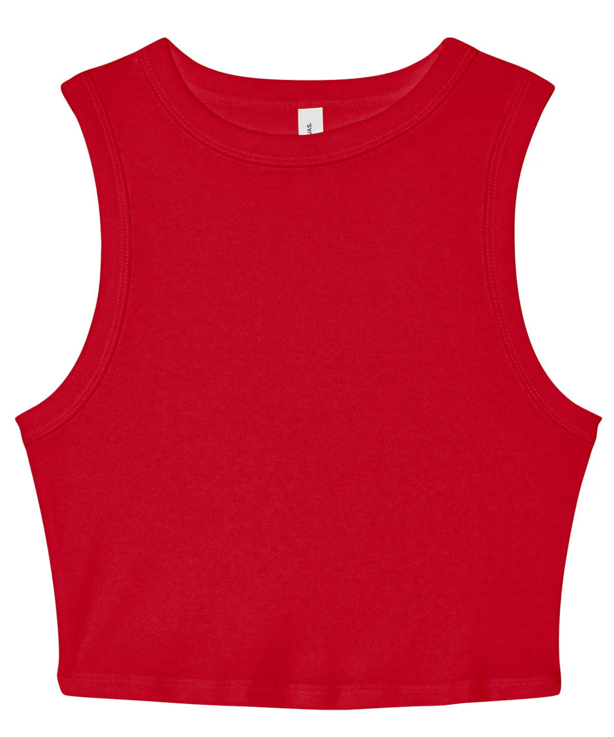 Bella Canvas Women's Micro Rib Muscle Crop Tank - Image 6