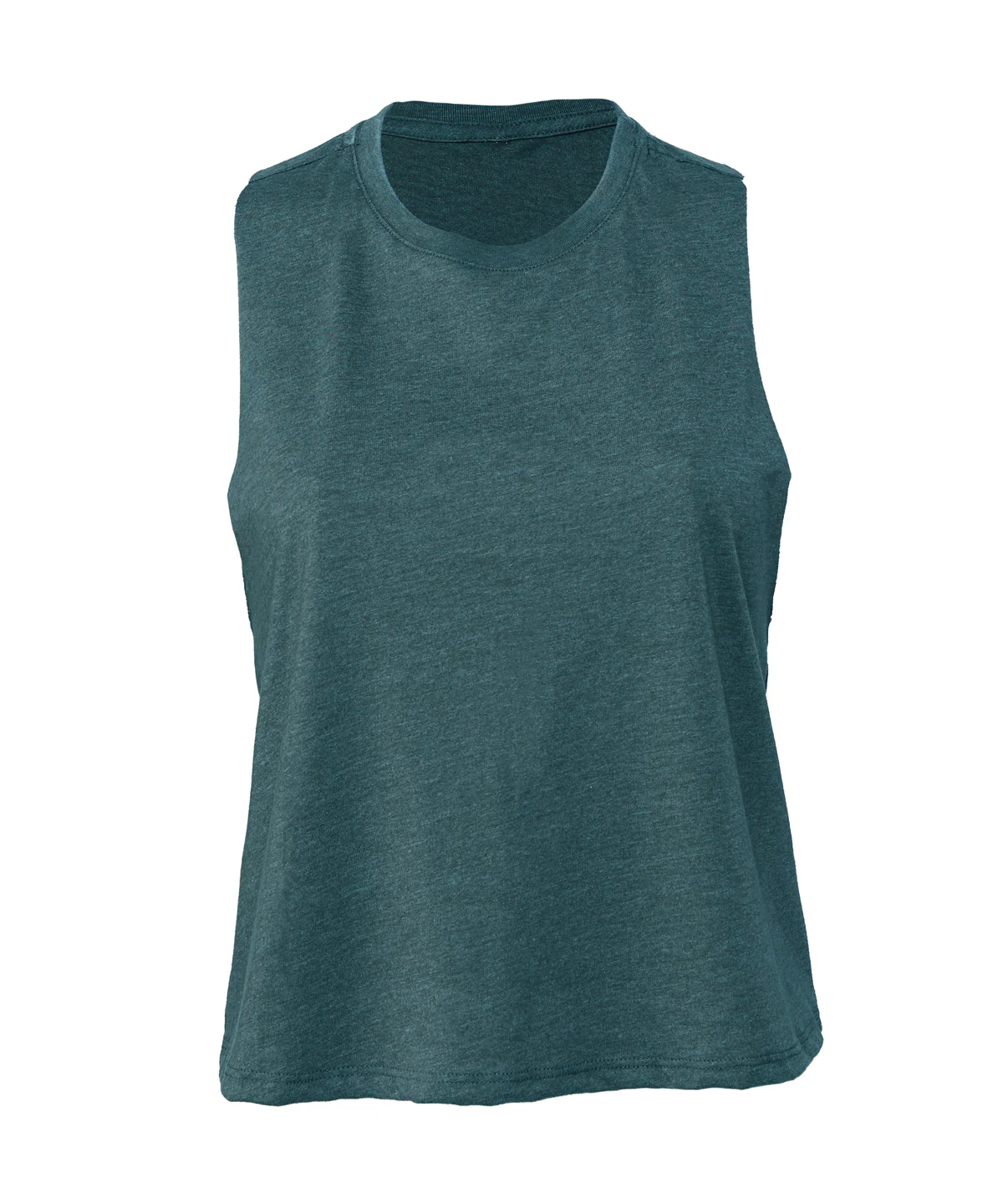 Bella Canvas Women's Racerback Cropped Tank Top - Image 4