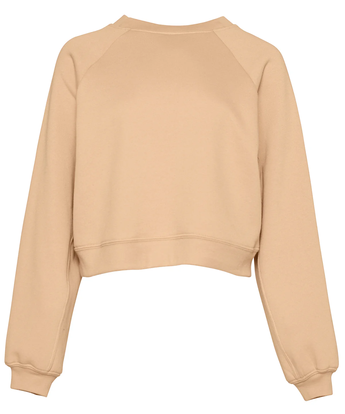 Bella Canvas Women's Raglan Fleece Pullover Sweatshirt - Image 4