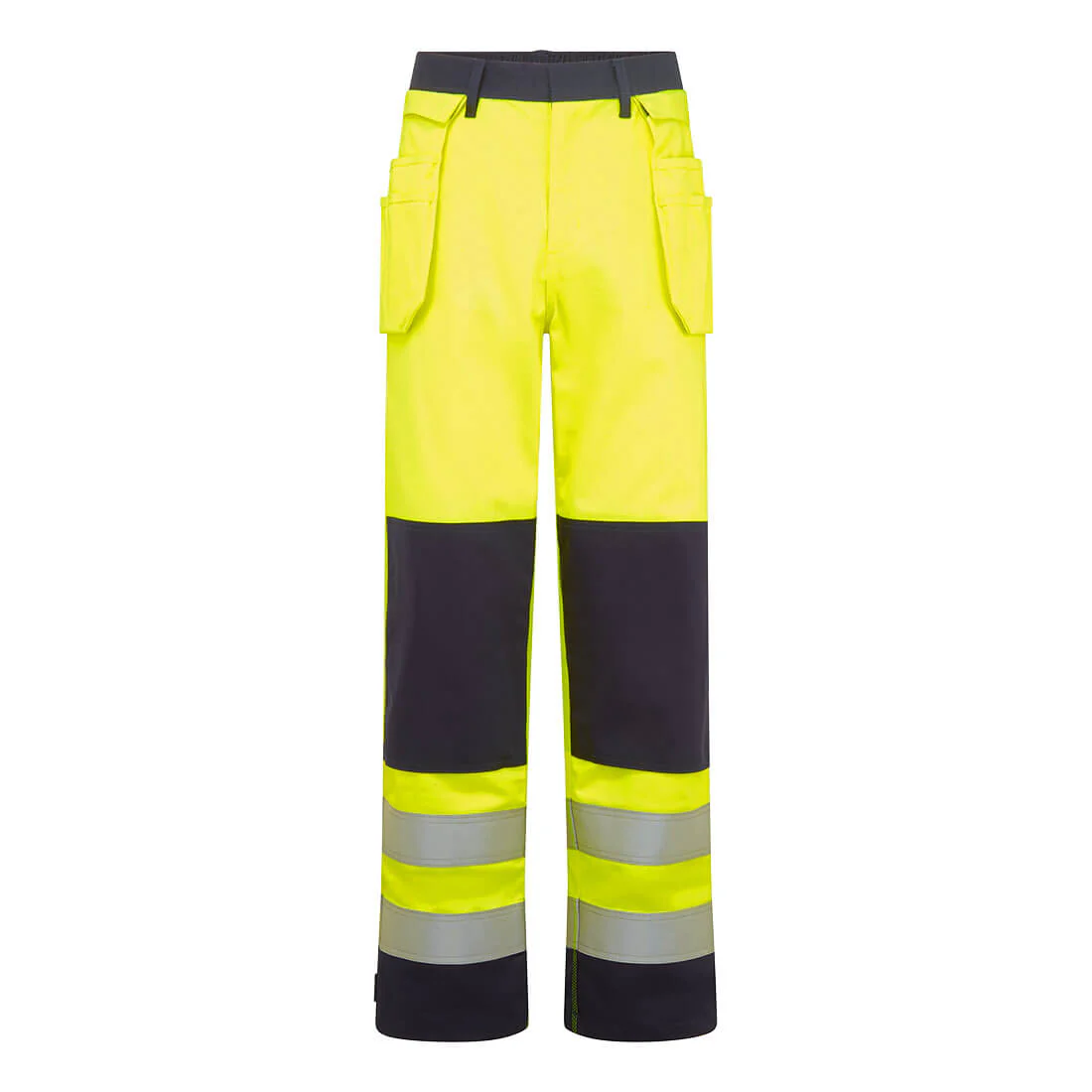 Portwest Bizflame Work Hi-Vis Contrast FR Holster Trousers - Image 2
