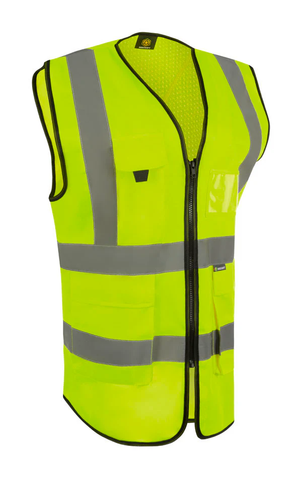 Bseen Beeswift Womens Hi-Vis Exec Waistcoat - Image 2