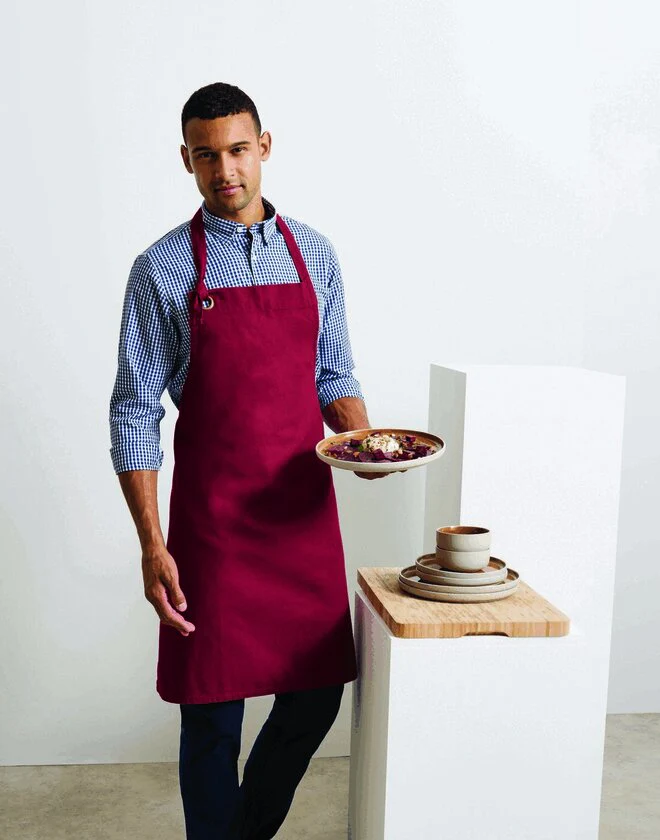 Premier Workwear Calibre Heavy Cotton Canvas Bib Apron - PR130M