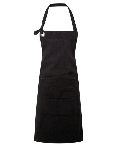 Premier Workwear Calibre Heavy Cotton Canvas Pocket Apron - PR137M - Image 2