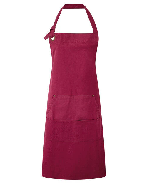 Premier Workwear Calibre Heavy Cotton Canvas Pocket Apron - PR137M - Image 3