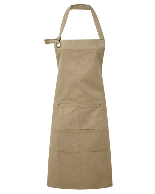 Premier Workwear Calibre Heavy Cotton Canvas Pocket Apron - PR137M - Image 5