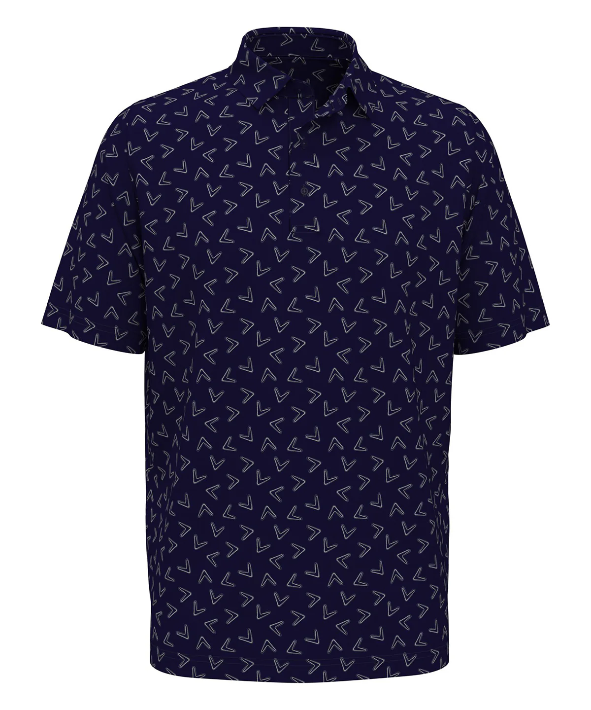 Callaway All-Over Large Chev Printed Polo - Image 3