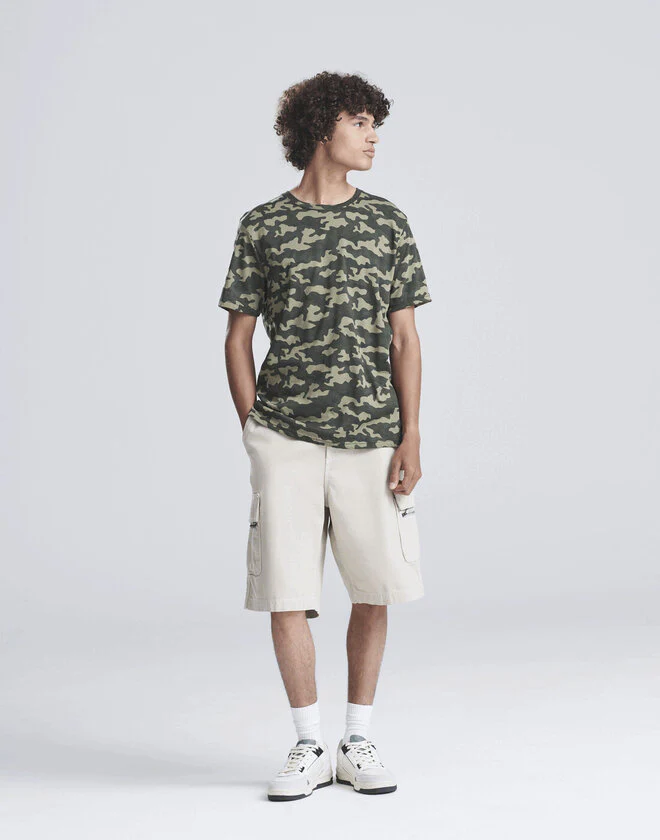 Just Tees Camo T - JT034M