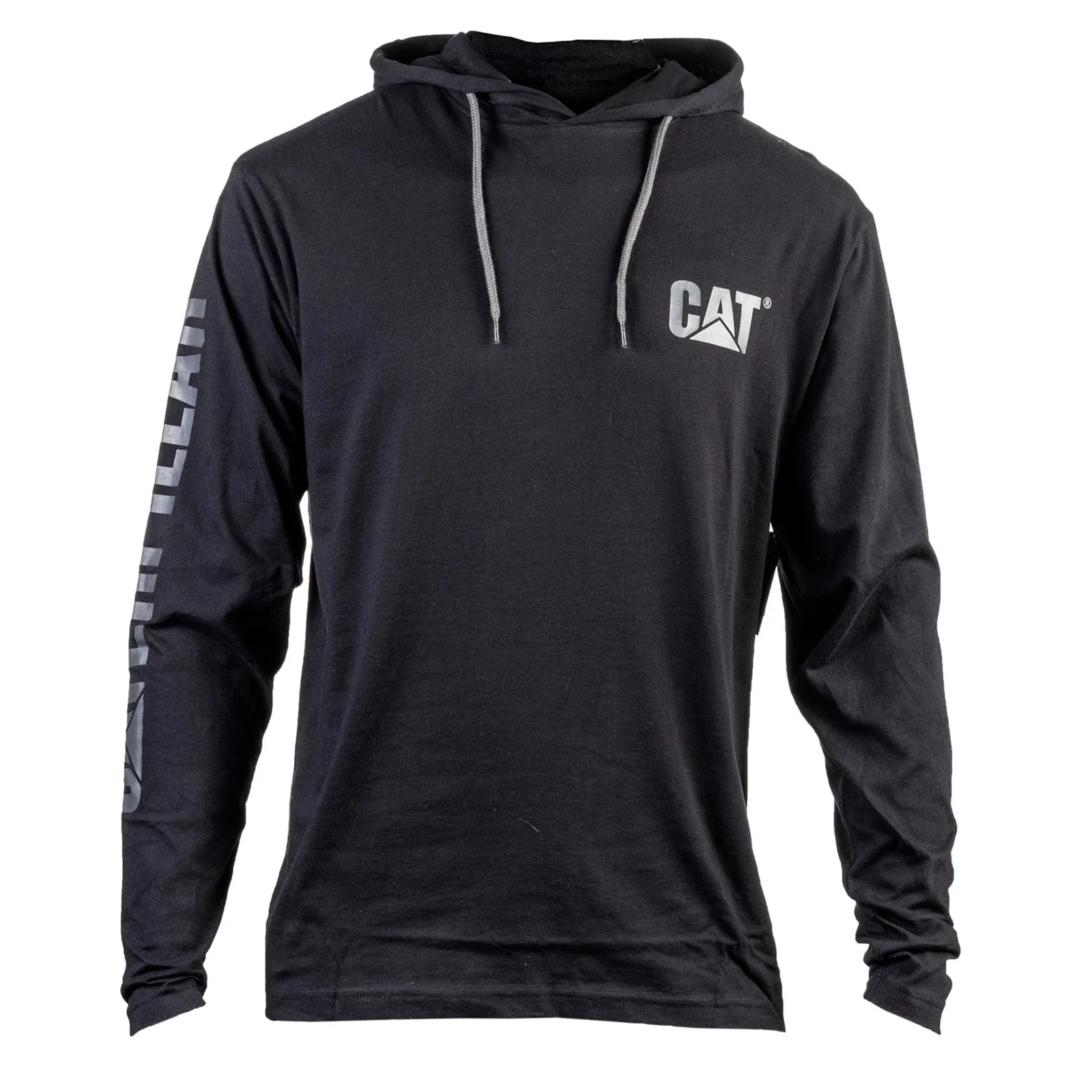 Caterpillar Hooded Long Sleeve Tee
