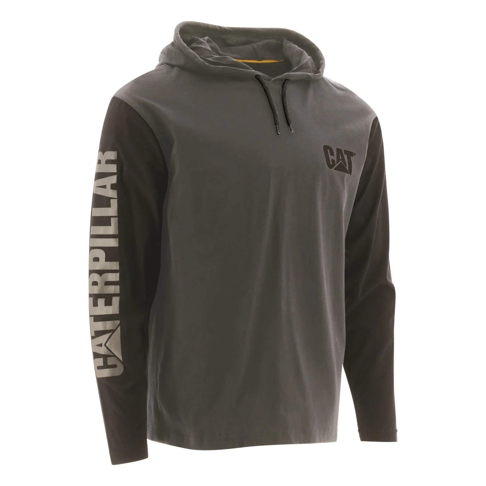 Caterpillar Hooded Long Sleeve Tee
