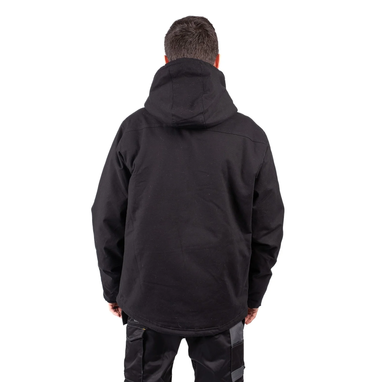 Caterpillar Hooded Sherpa Lined Jacket - Image 2