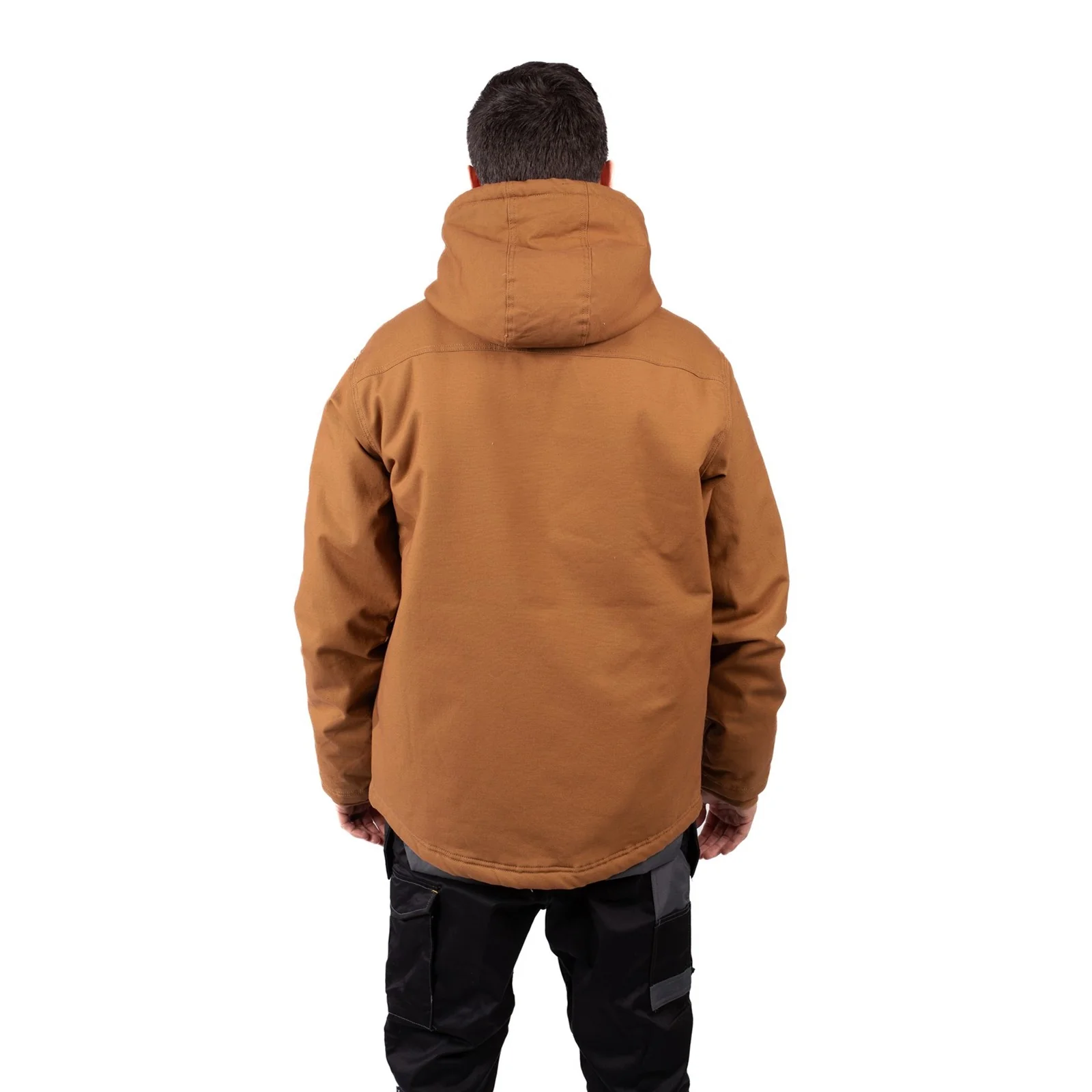 Caterpillar Hooded Sherpa Lined Jacket - Image 2