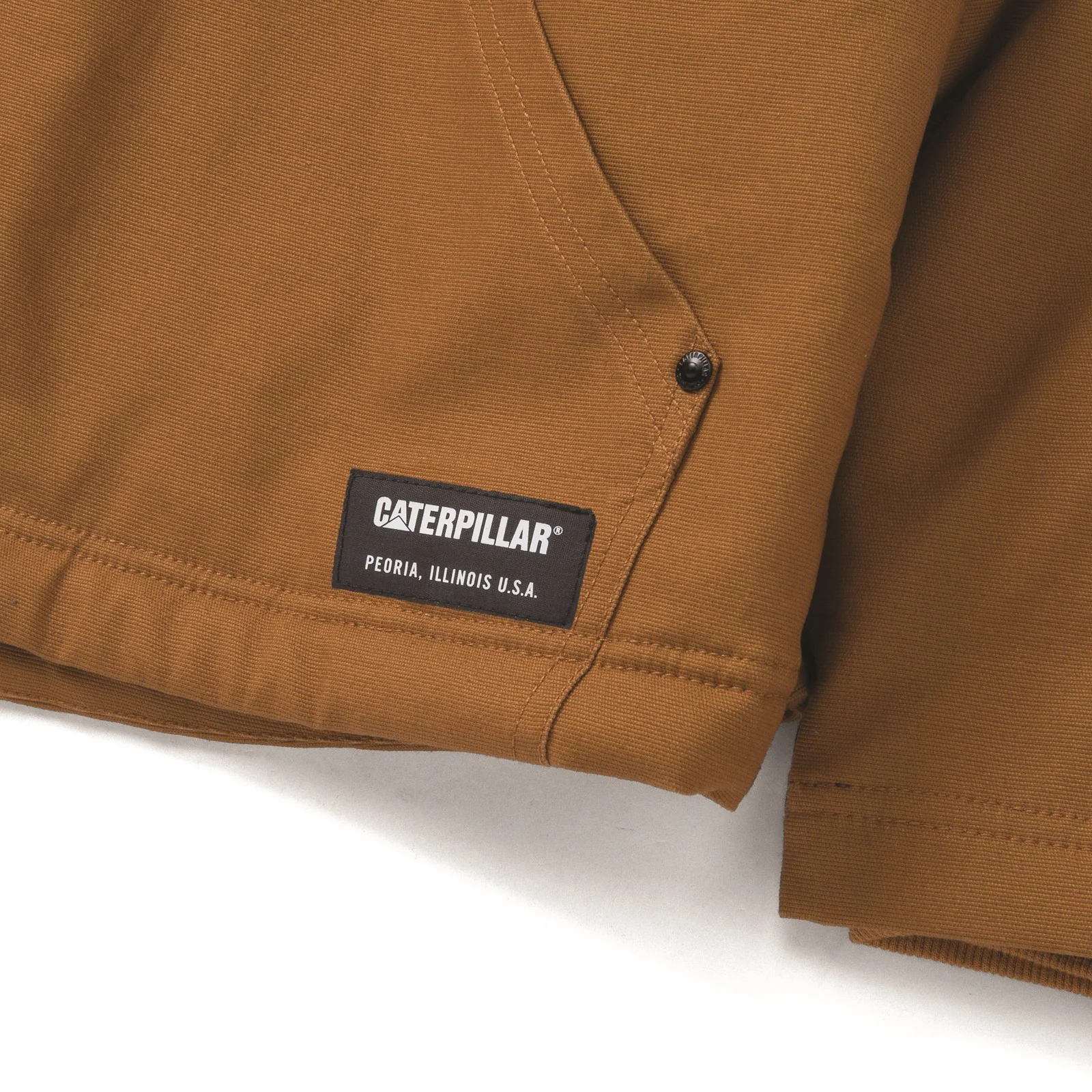 Caterpillar Hooded Sherpa Lined Jacket - Image 7
