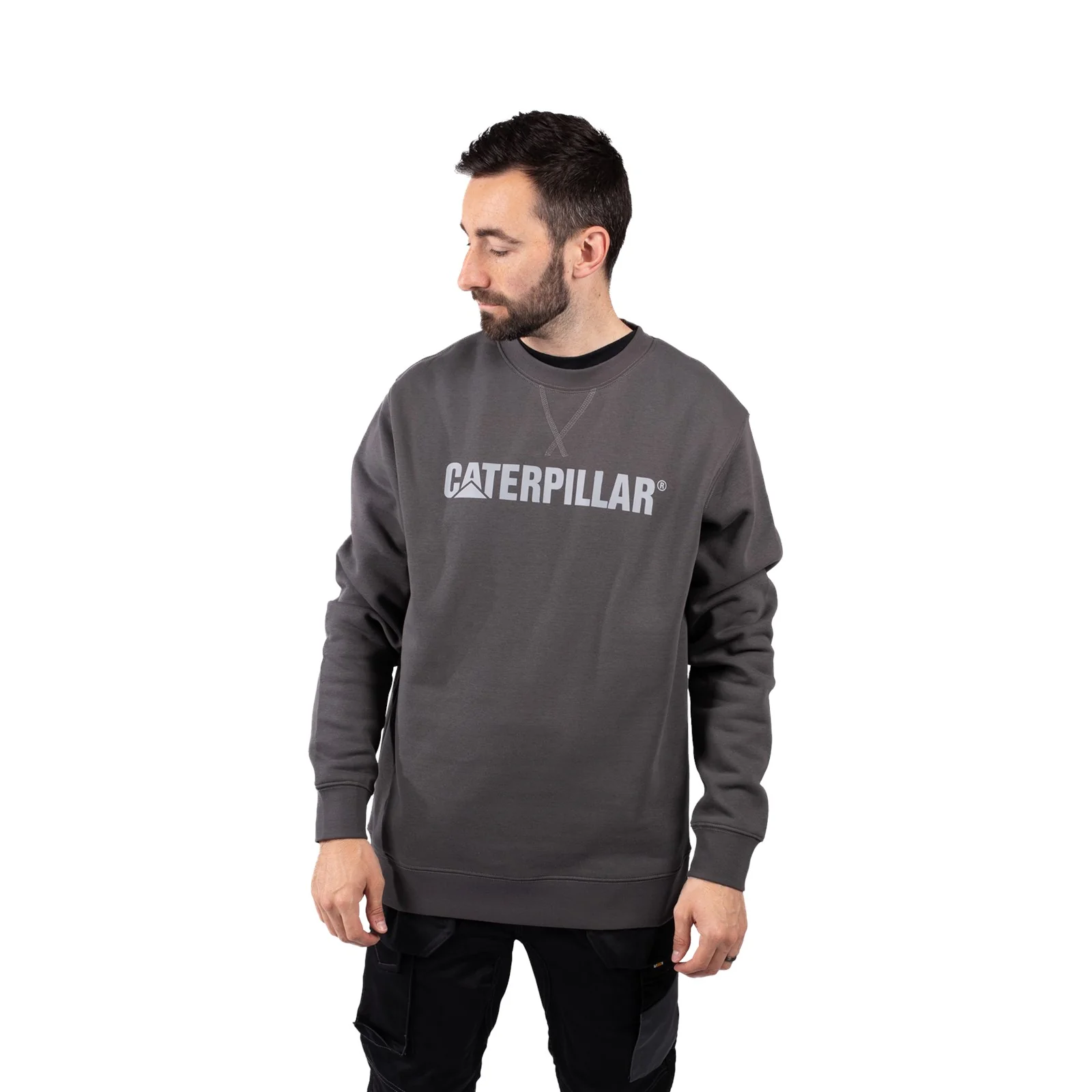 Caterpillar Midweight Crewneck Sweatshirt - Image 8