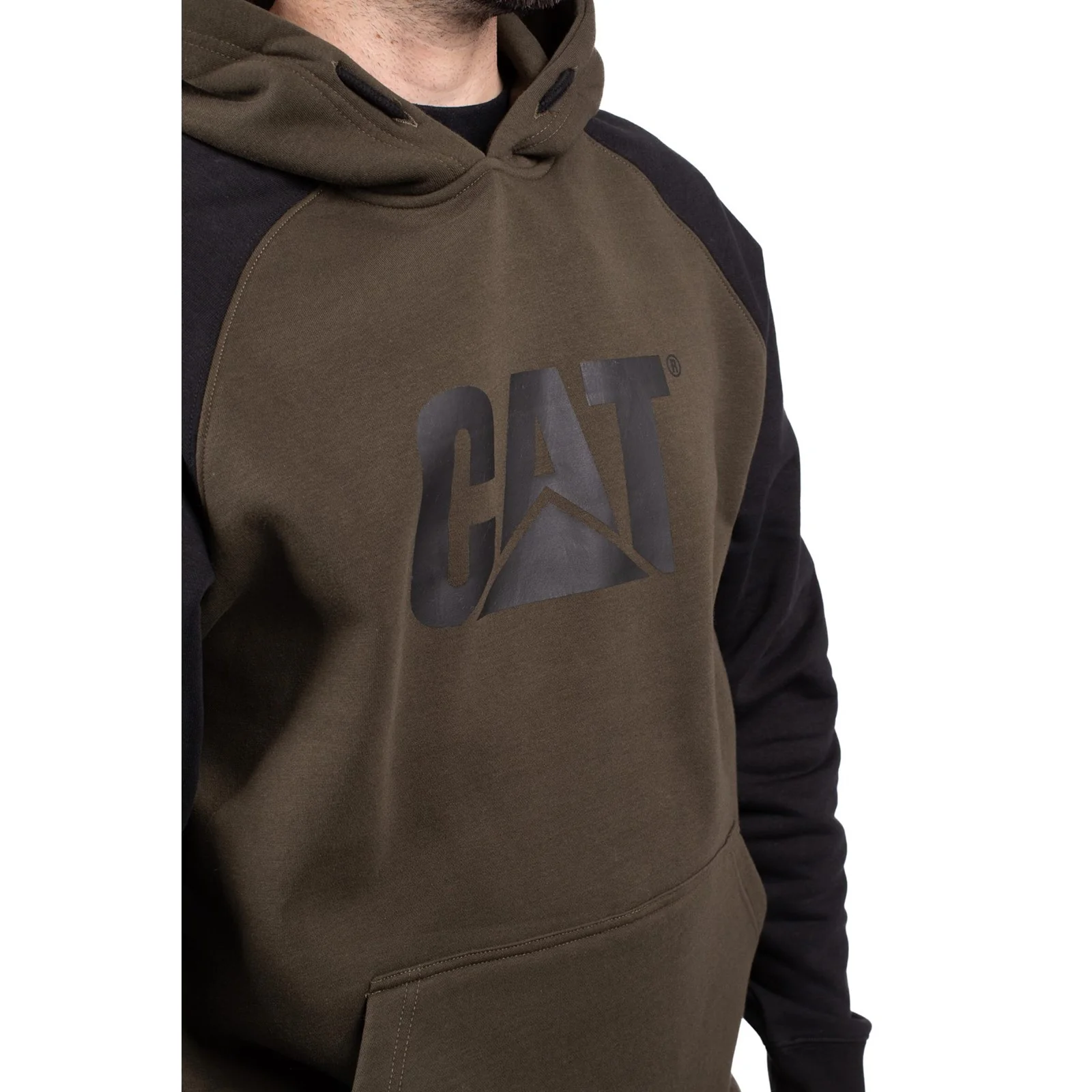 Caterpillar Raglan Hooded Sweatshirt - Image 6