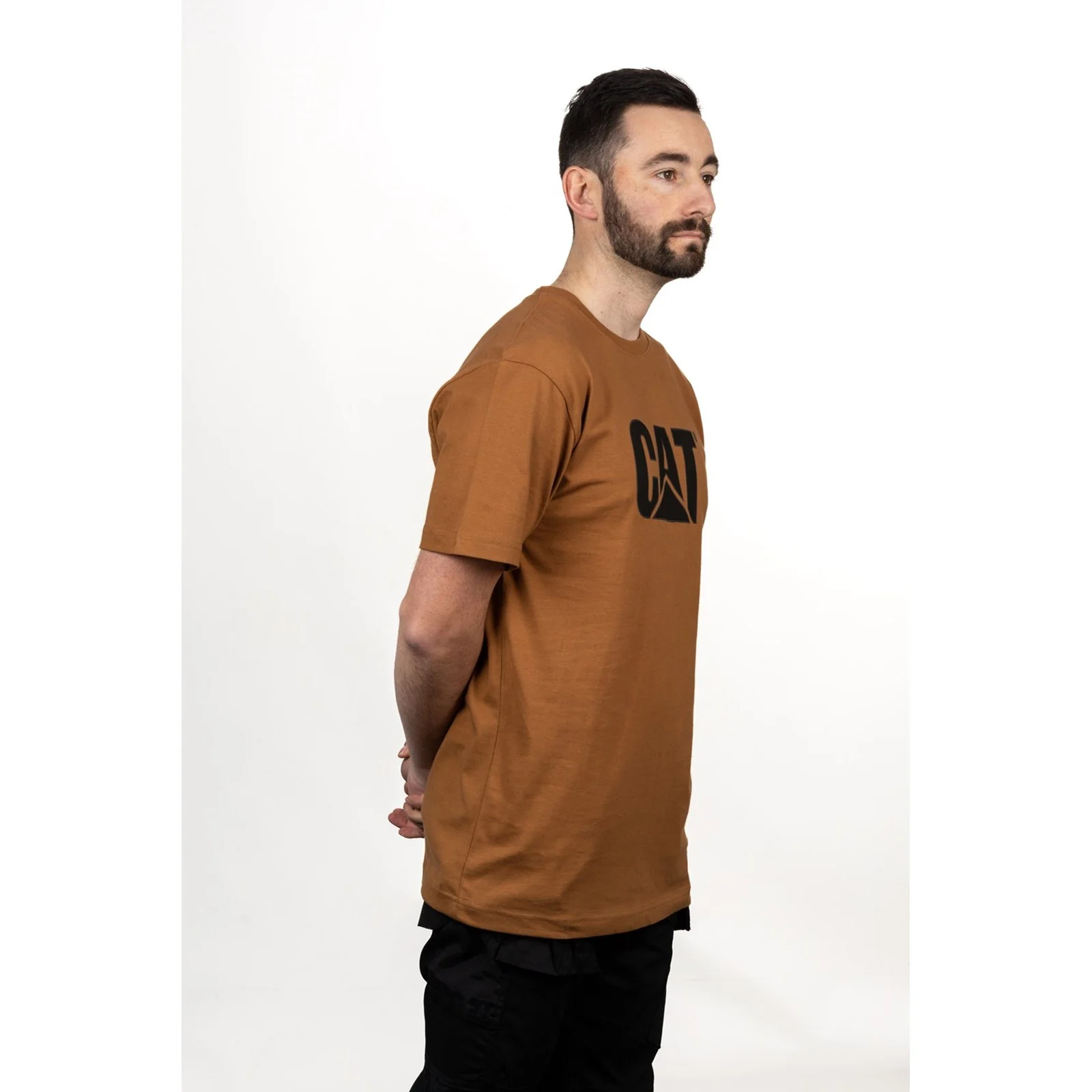 Caterpillar Trademark Logo T-Shirt - Image 3