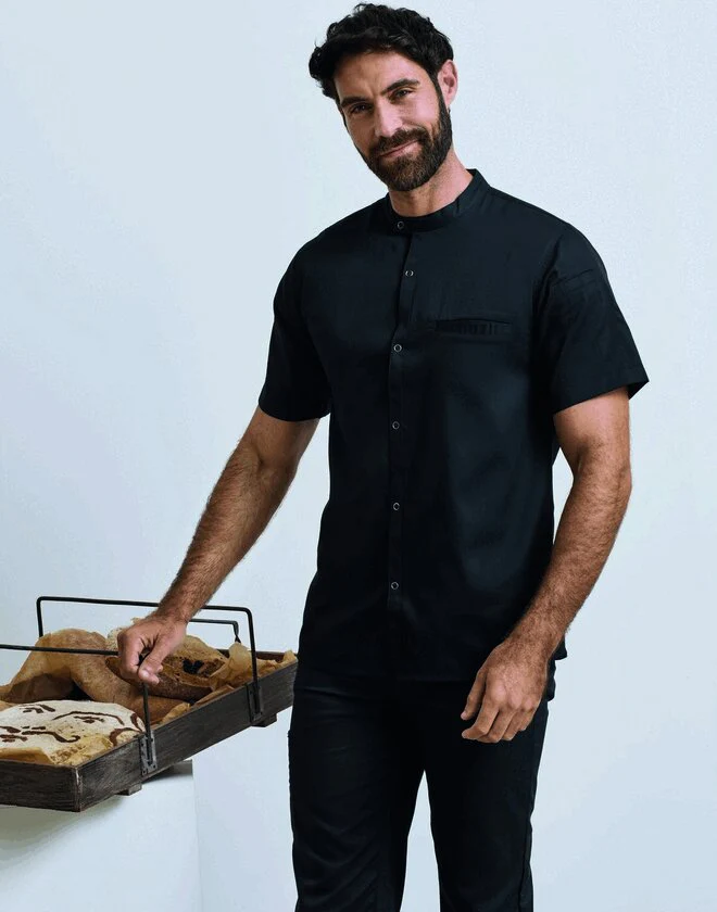 Premier Workwear Chefs Recyclight Short Sleeve Shirt - PR904M