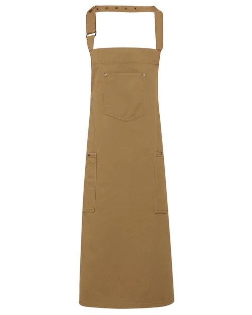 Premier Workwear Chino Bib Apron - PR132M - Image 3