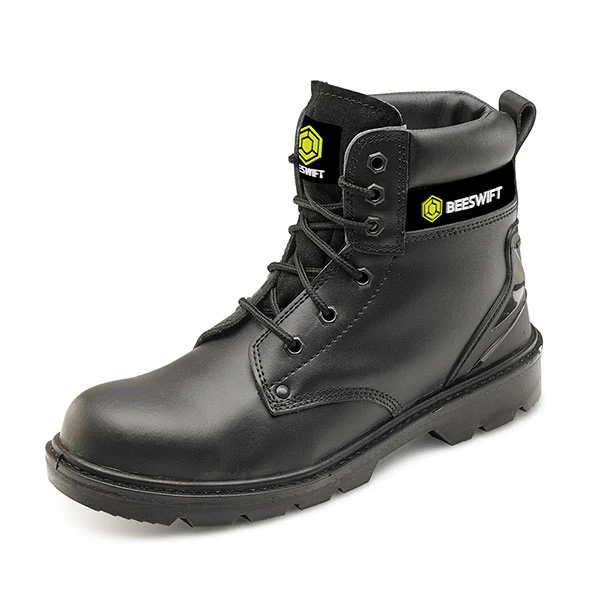 Beeswift Smooth Leather 6 Inch Boot