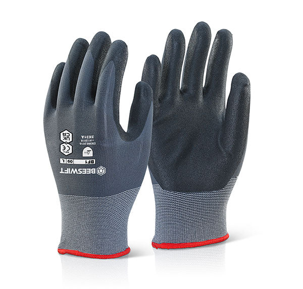 Click Handprotection Nitrile Pu Mix Coated Glove 10/