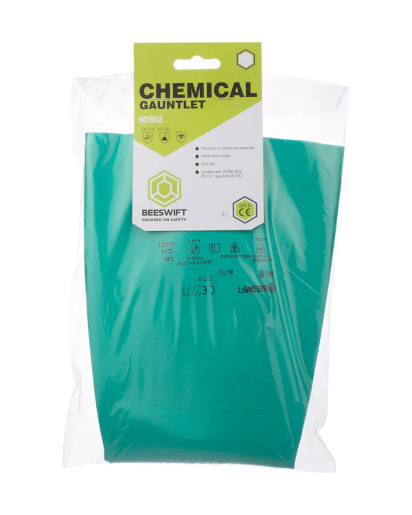 Click Handprotection 18" Nitrile Gauntlet