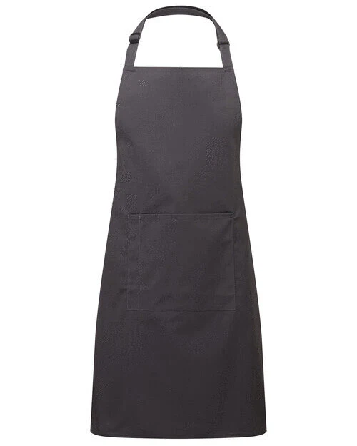Premier Workwear Colours Collection Bib Apron With Pocket - PR154M - Image 12