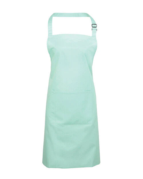 Premier Workwear Colours Collection Bib Apron With Pocket - PR154M - Image 3