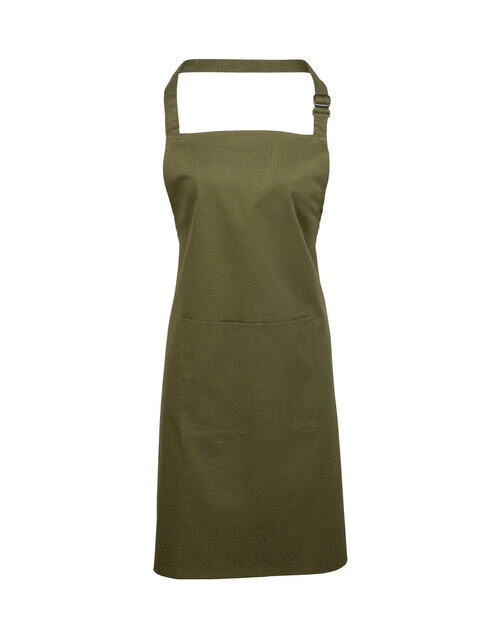 Premier Workwear Colours Collection Bib Apron With Pocket - PR154M - Image 34