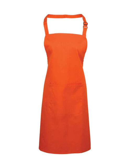 Premier Workwear Colours Collection Bib Apron With Pocket - PR154M - Image 35