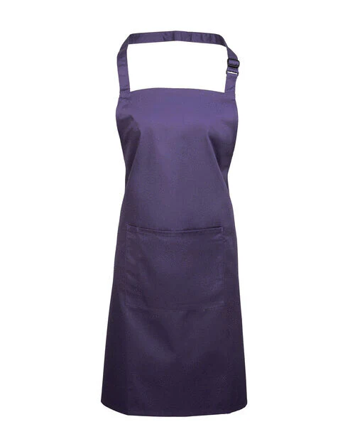 Premier Workwear Colours Collection Bib Apron With Pocket - PR154M - Image 37