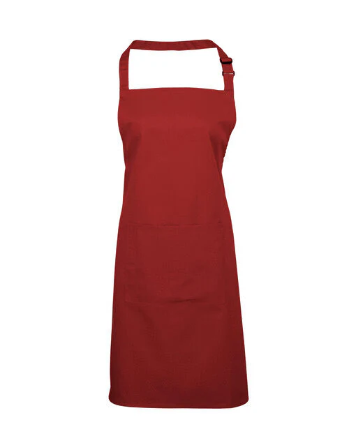 Premier Workwear Colours Collection Bib Apron With Pocket - PR154M - Image 38