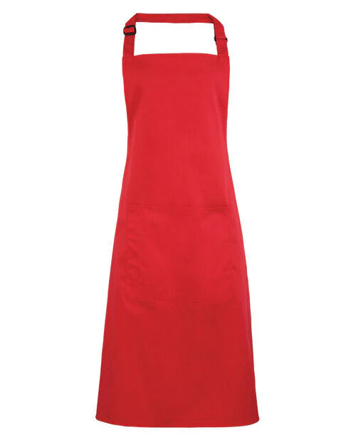 Premier Workwear Colours Collection Bib Apron With Pocket - PR154M - Image 44