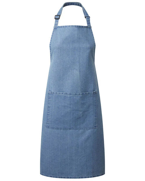 Premier Workwear Colours Collection Bib Apron With Pocket - PR154M - Image 5