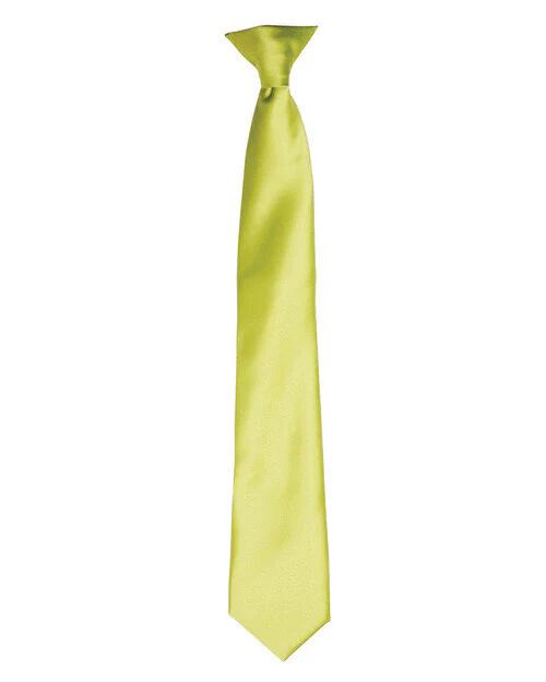Premier Workwear Colours Collection Satin Clip On Tie - PR755M - Image 13