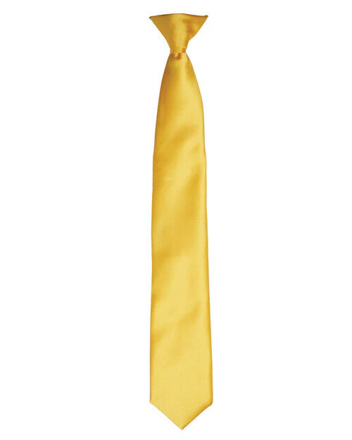 Premier Workwear Colours Collection Satin Clip On Tie - PR755M - Image 26