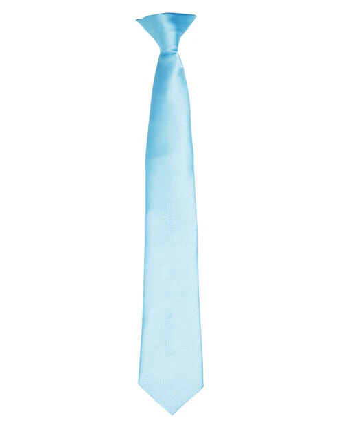 Premier Workwear Colours Collection Satin Clip On Tie - PR755M - Image 29