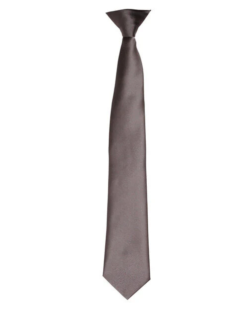 Premier Workwear Colours Collection Satin Clip On Tie - PR755M - Image 7