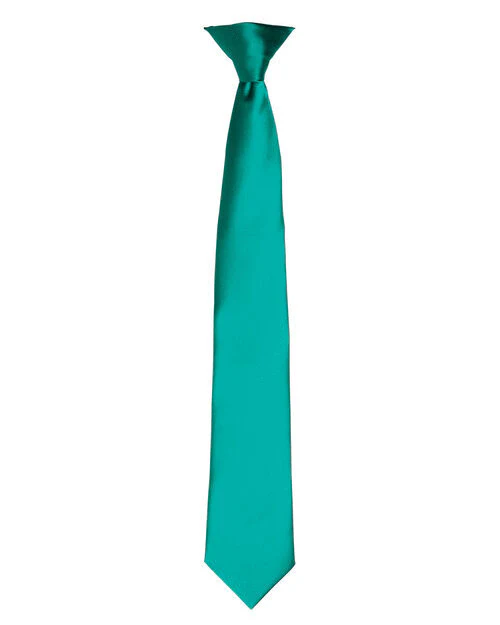 Premier Workwear Colours Collection Satin Clip On Tie - PR755M - Image 8