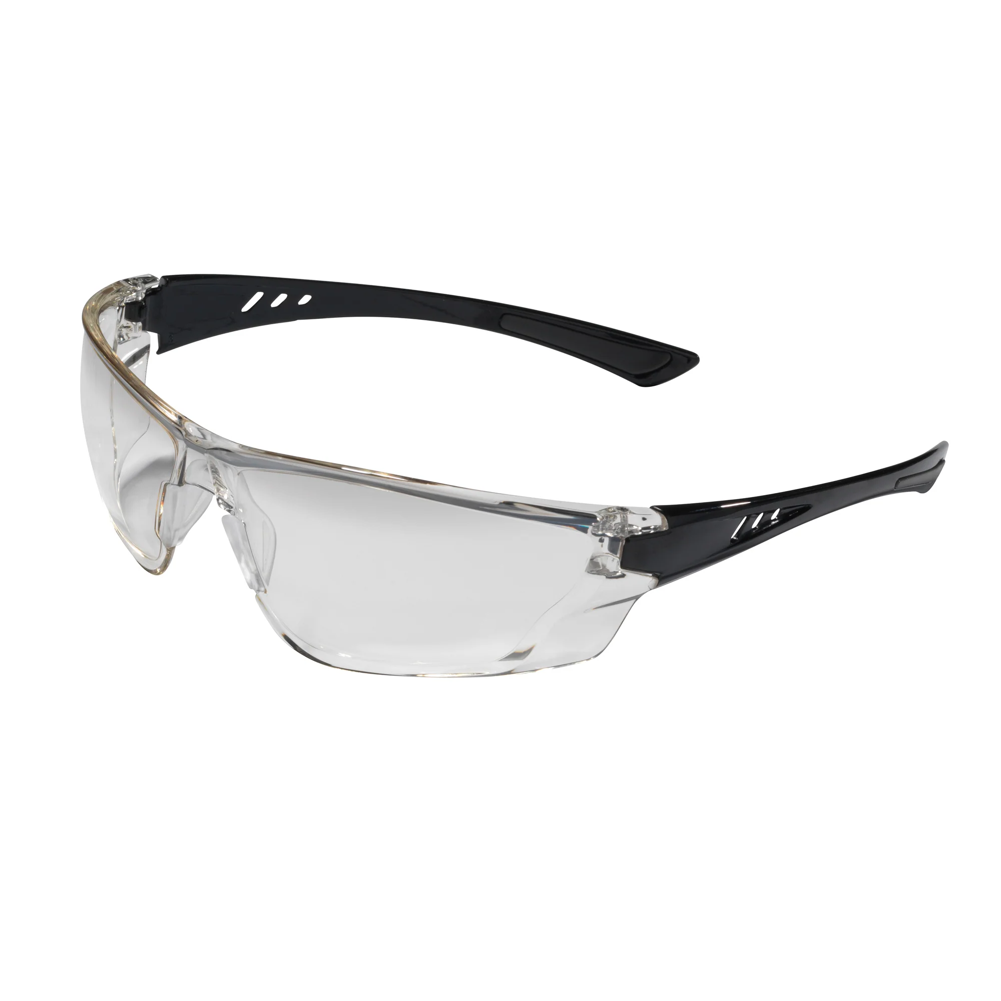 JSP Continental Lightweight Safety Specs - Gradient Anti-scratch Lenses - Black Frames