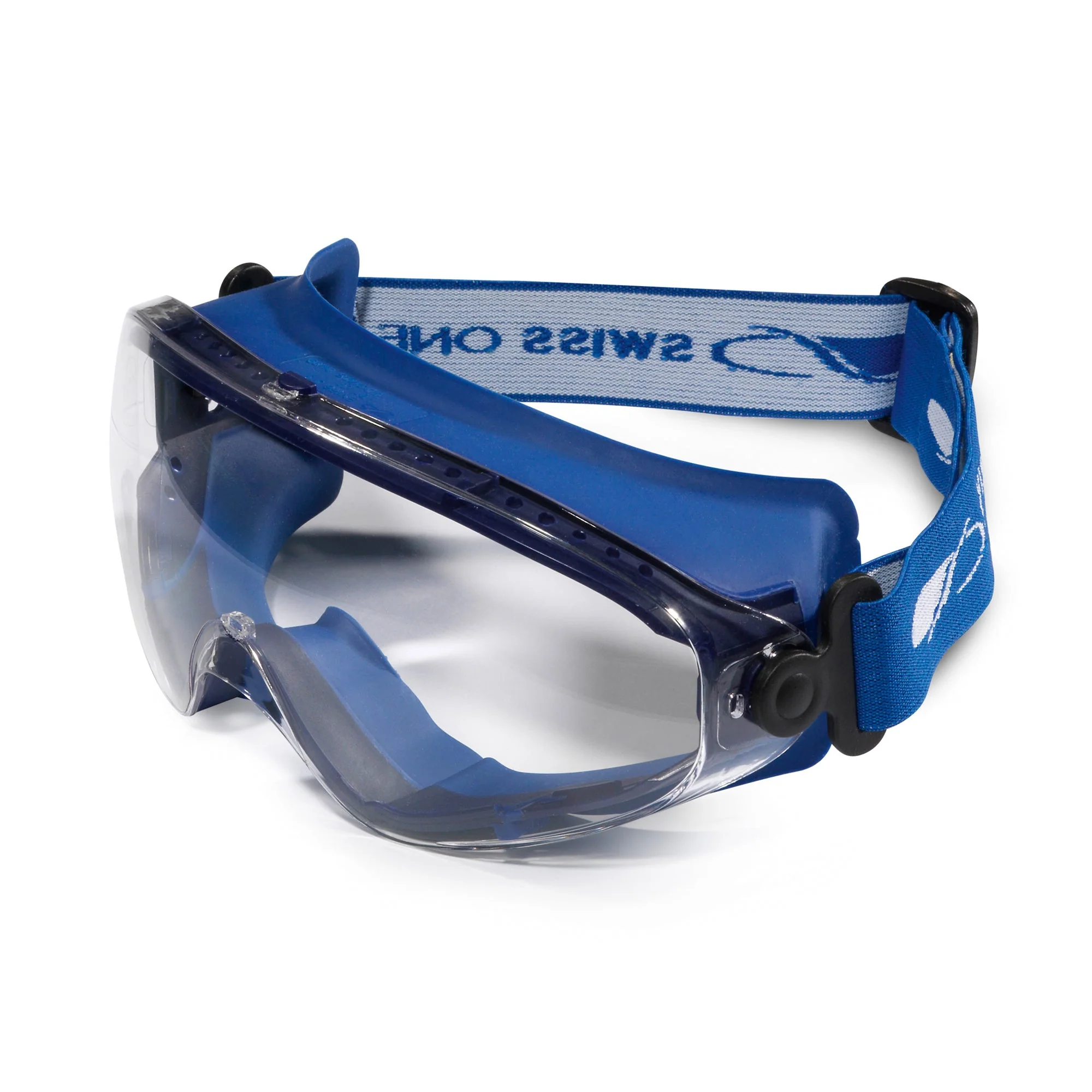 JSP Cosmos Safety Goggles - Clear Anti-scratch/Anti-mist Lens - Blue