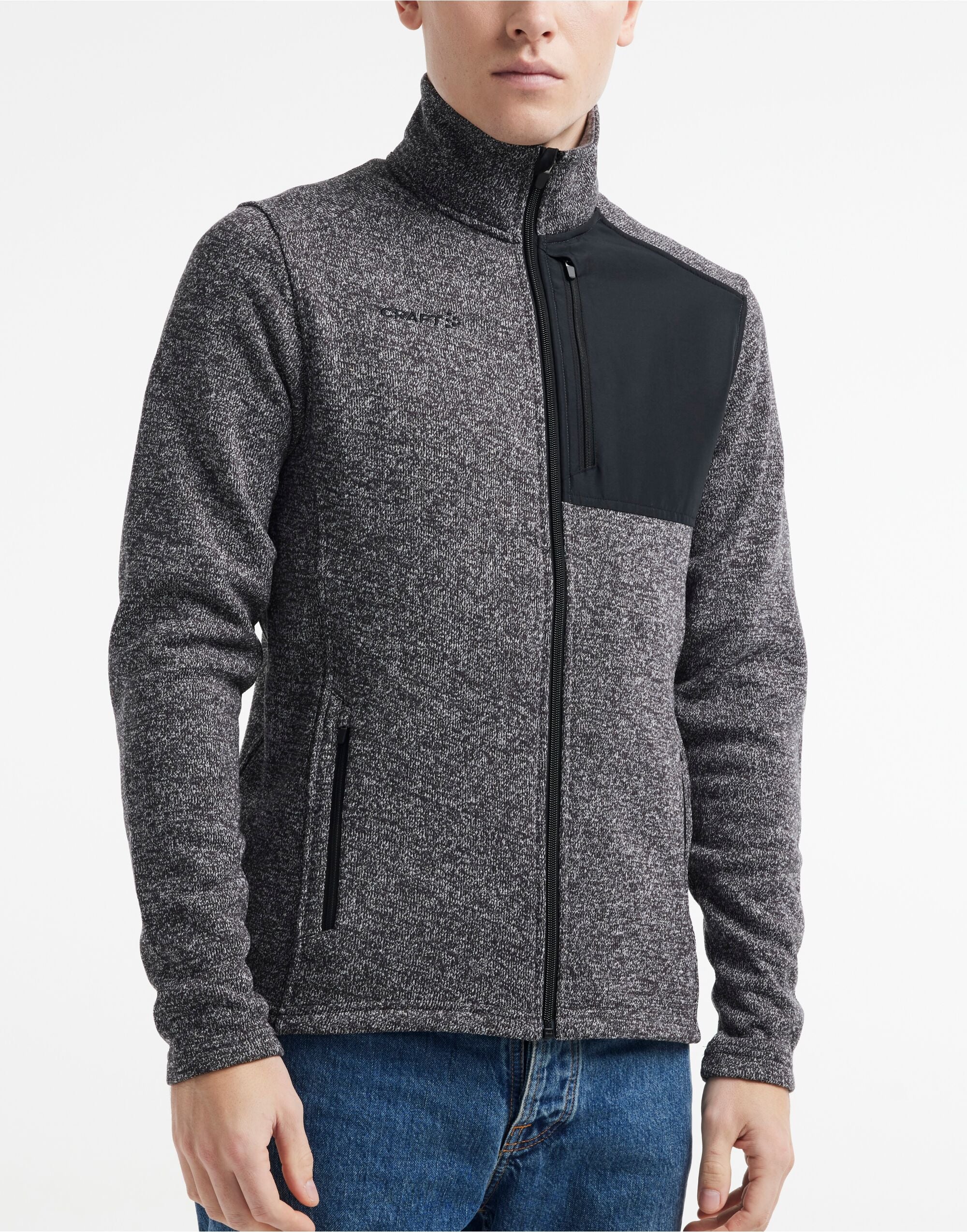 Craft Men'S Adv Explore Heavy Fleece Jacket - Image 13