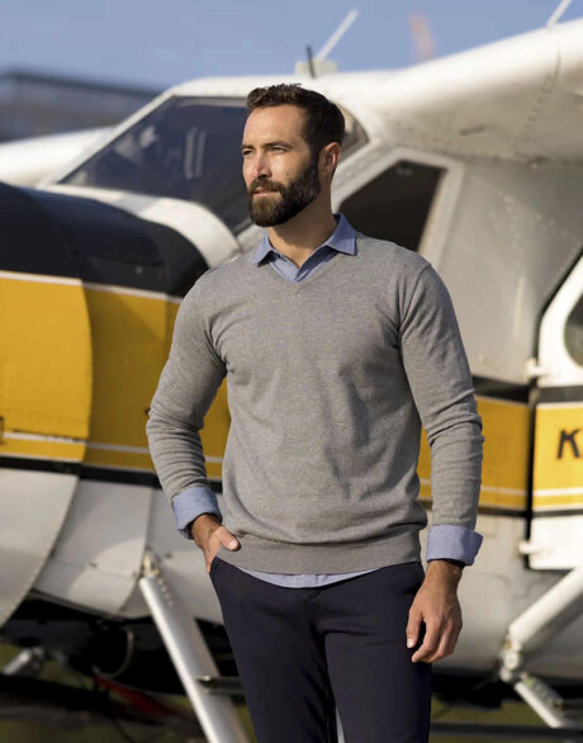 Cutter & Buck Oakville V-neck Men