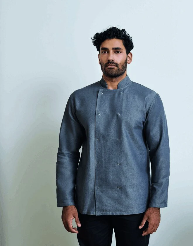 Premier Workwear Denim Chefs Jacket - PR660M